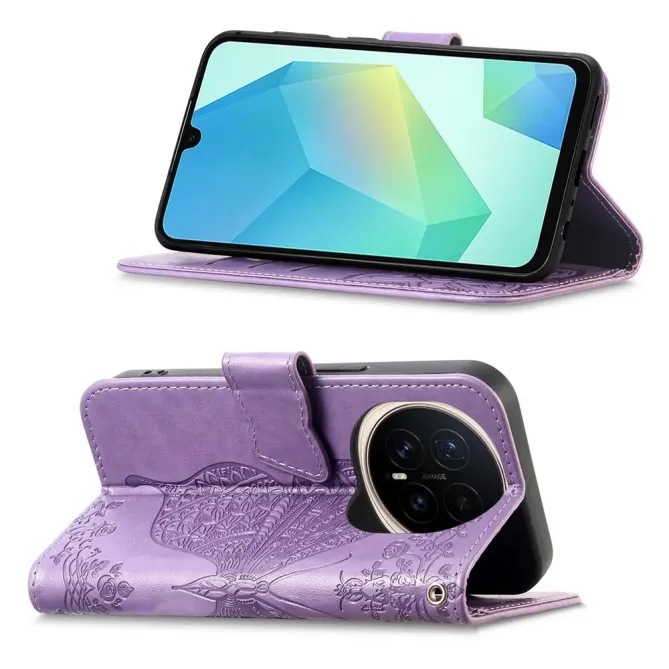 Housse Honor Magic 8 Pro Papillon Relief