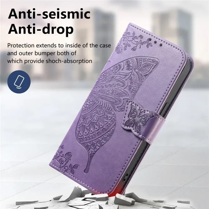 Housse Honor Magic 8 Pro Papillon Relief