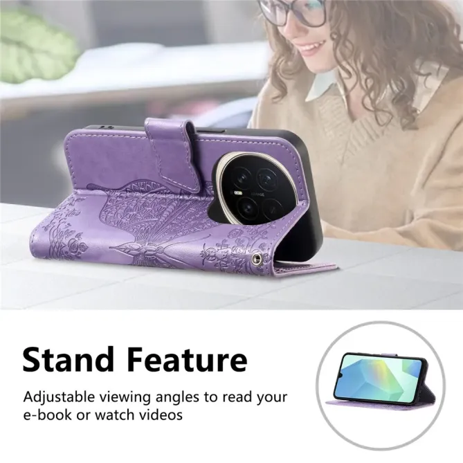 Housse Honor Magic 8 Pro Papillon Relief