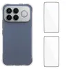 Pack Protection 360° POCO F8 Ultra Coque + 2 Verres trempés