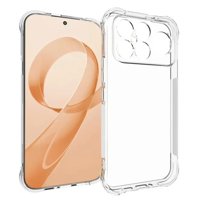 Pack POCO F8 Ultra | Coque Coins Renforcés Transparente avec Verre Tre