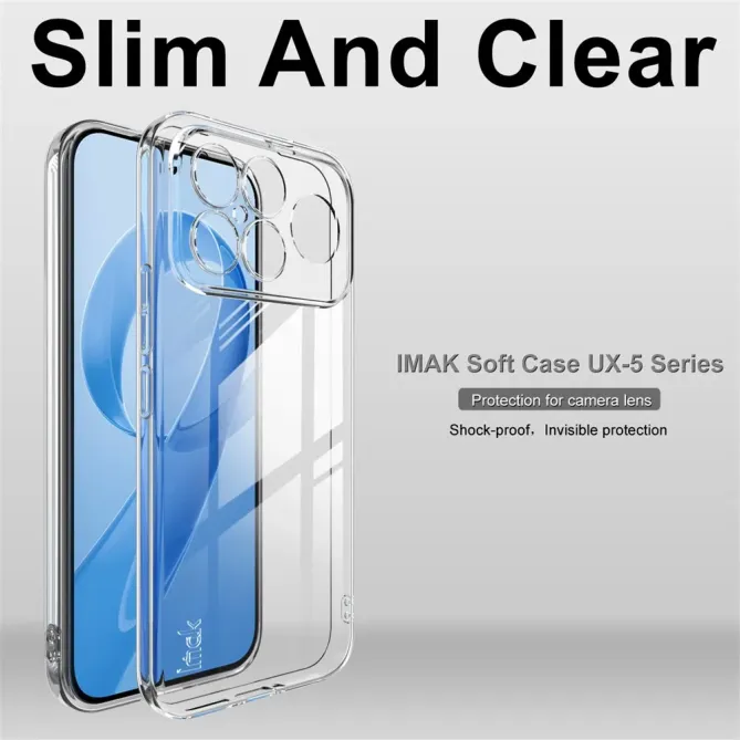 Coque POCO F8 Ultra IMAK Transparent Silicone