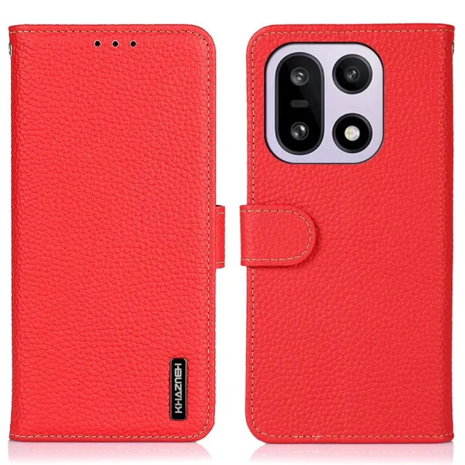 Housse OnePlus 15 Cuir Grainé KHAZNEH