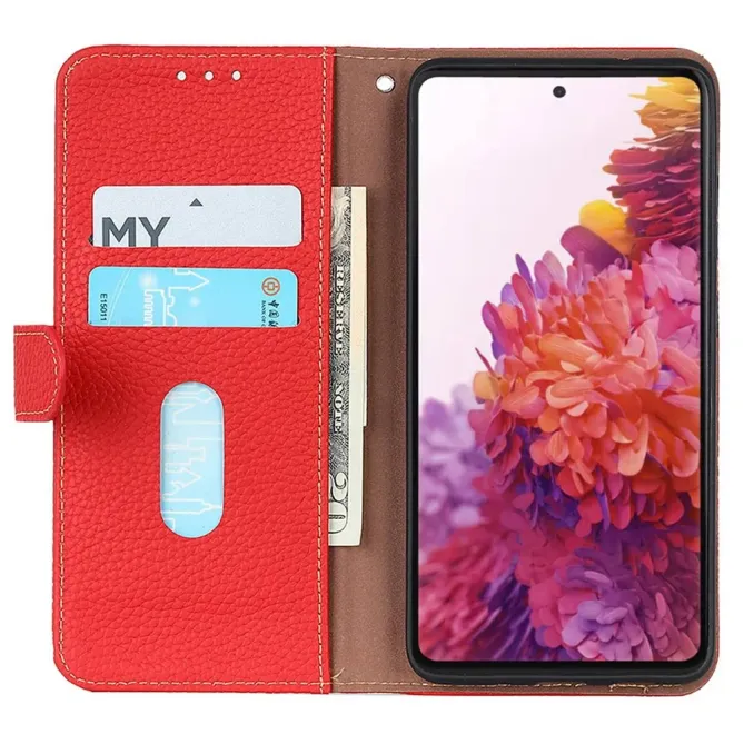 Housse OnePlus 15 Cuir Grainé KHAZNEH