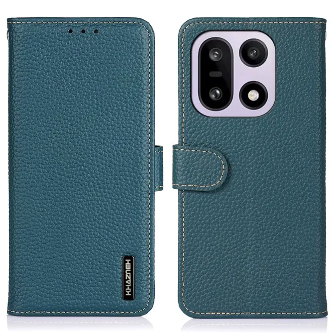 Housse OnePlus 15 Cuir Grainé KHAZNEH