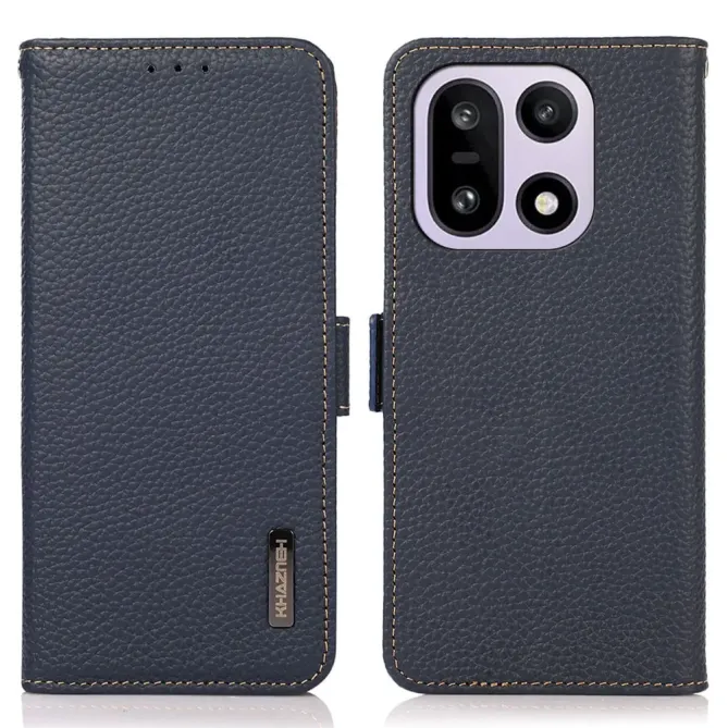 Housse OnePlus 15 KHAZNEH cuir grainé first