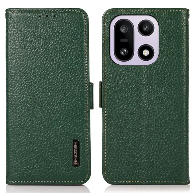 Housse OnePlus 15 KHAZNEH cuir grainé first