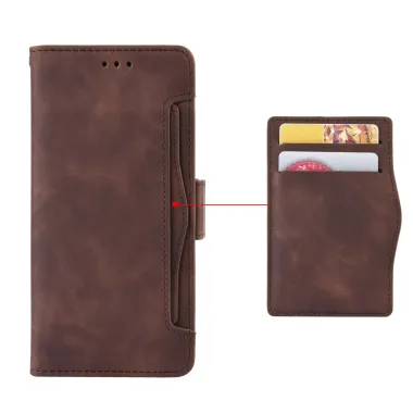 Housse OnePlus 15 premium portefeuille avec porte cartes Marron - photo 8