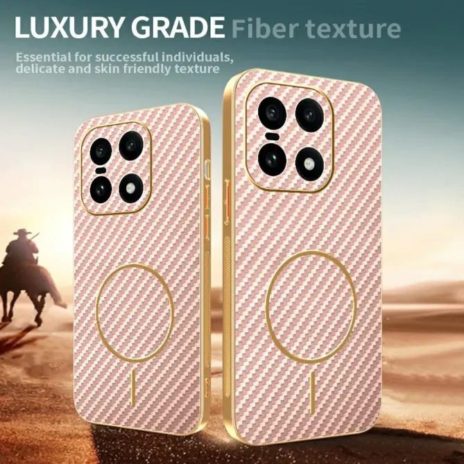Coque OnePlus 15 Texture Carbone MagSafe