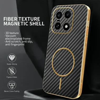 Coque OnePlus 15 Texture Carbone MagSafe Noir - photo 7