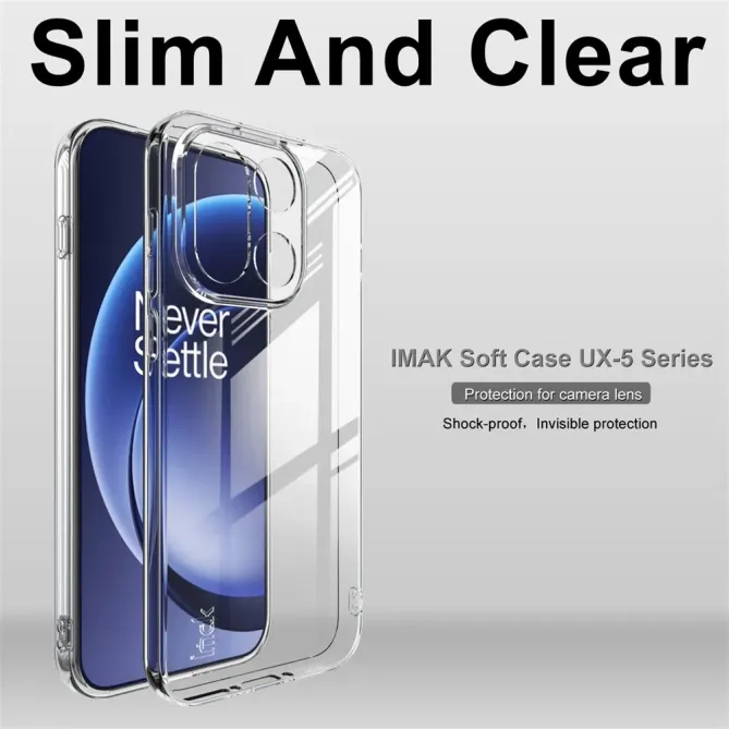 Coque OnePlus 15 IMAK Transparent Silicone
