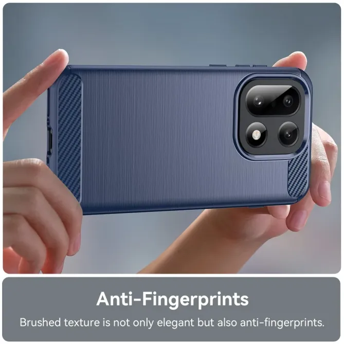 Coque OnePlus 15 flexible effet brossé
