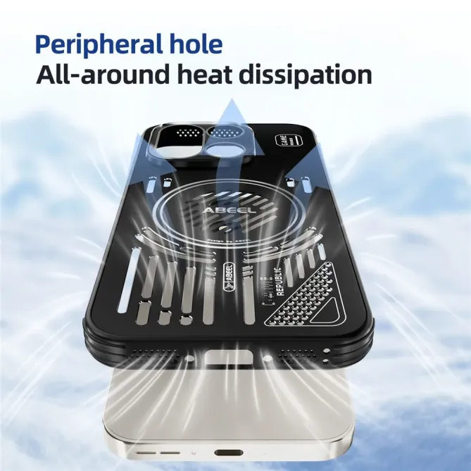 Coque OnePlus 15 magnétique dissipation thermique aluminium
