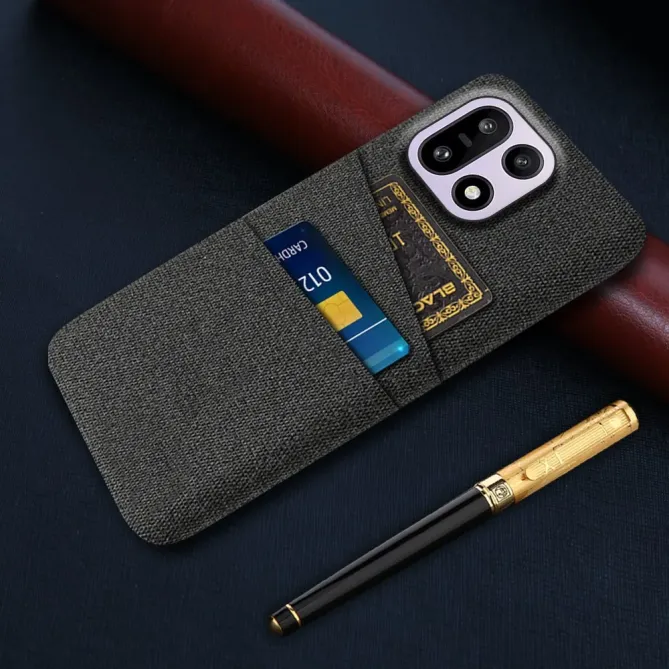 Coque OnePlus 15 en Tissu avec Double Rangement