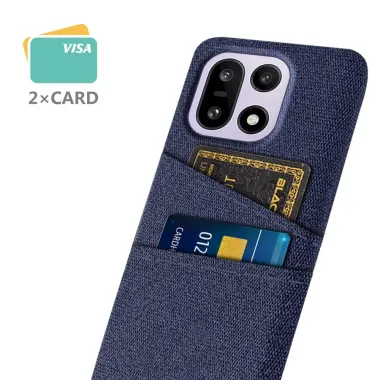 Coque OnePlus 15 en Tissu avec Double Rangement Bleu marine - photo 22