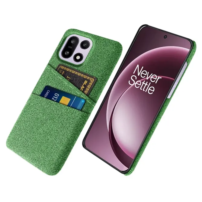 Coque OnePlus 15 en Tissu avec Double Rangement