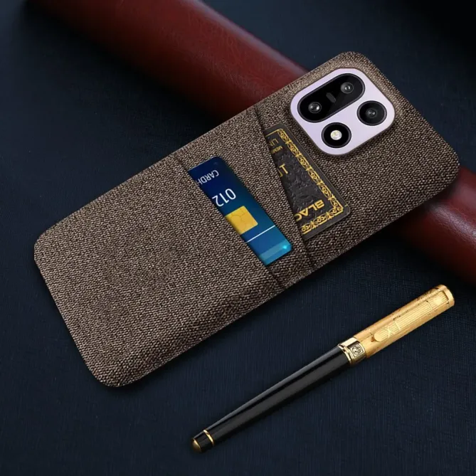 Coque OnePlus 15 en Tissu avec Double Rangement