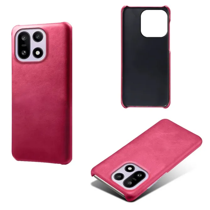 Coque OnePlus 15 Simili Cuir Basique