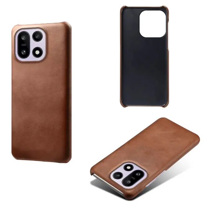 Coque OnePlus 15 Simili Cuir Basique