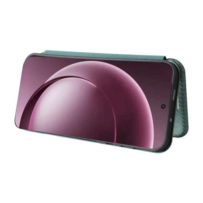 Flip Cover OnePlus 15 design fibre de carbone