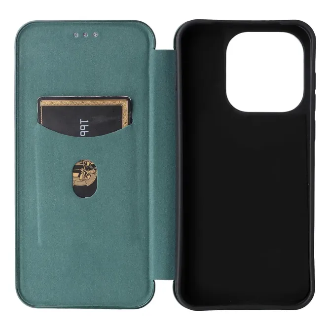 Flip Cover OnePlus 15 design fibre de carbone