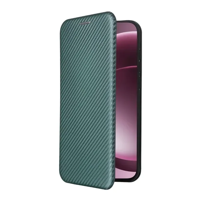 Flip Cover OnePlus 15 design fibre de carbone