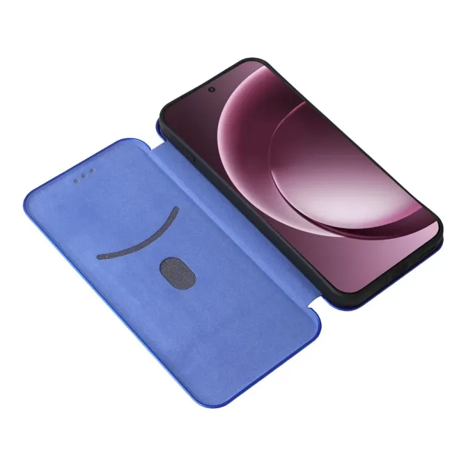 Flip Cover OnePlus 15 design fibre de carbone