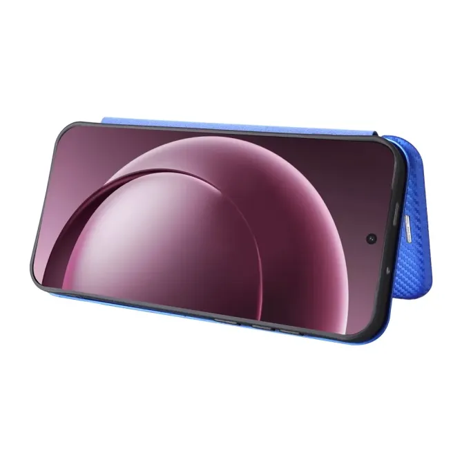 Flip Cover OnePlus 15 design fibre de carbone