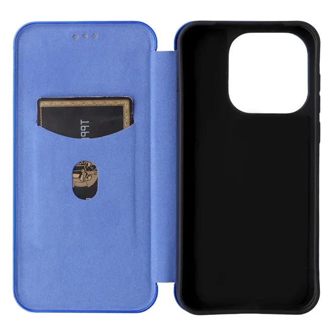 Flip Cover OnePlus 15 design fibre de carbone