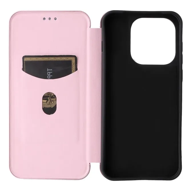 Flip Cover OnePlus 15 design fibre de carbone