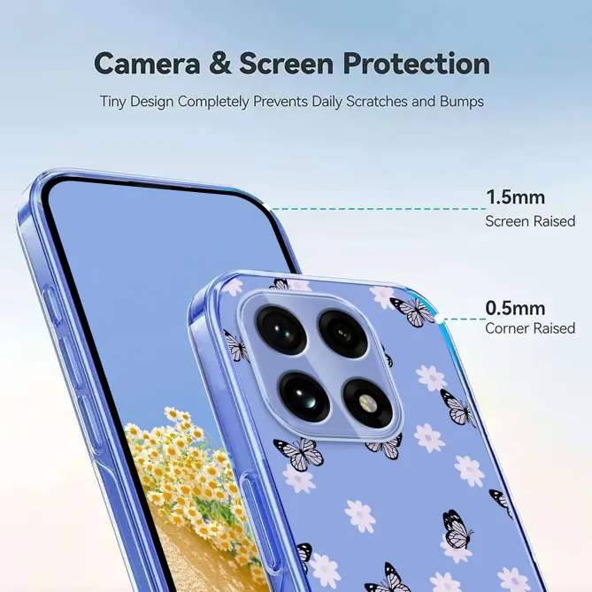 Coque OnePlus 15 papillons et fleurs