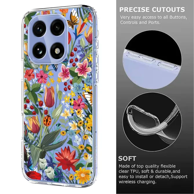 Coque OnePlus 15 prairie fleurie