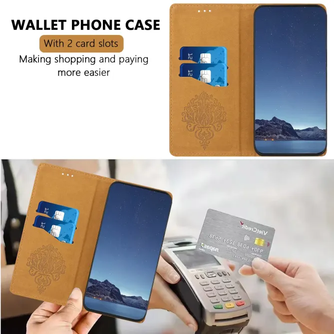 Flip Cover OnePlus 15 Lignes Structurées avec Porte-Cartes