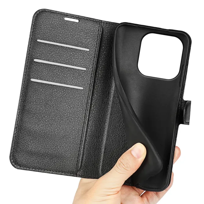 Housse OnePlus 15 portefeuille style cuir