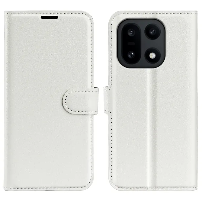 Housse OnePlus 15 portefeuille style cuir