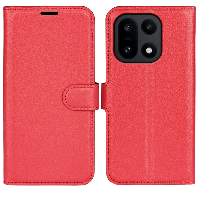 Housse OnePlus 15 portefeuille style cuir