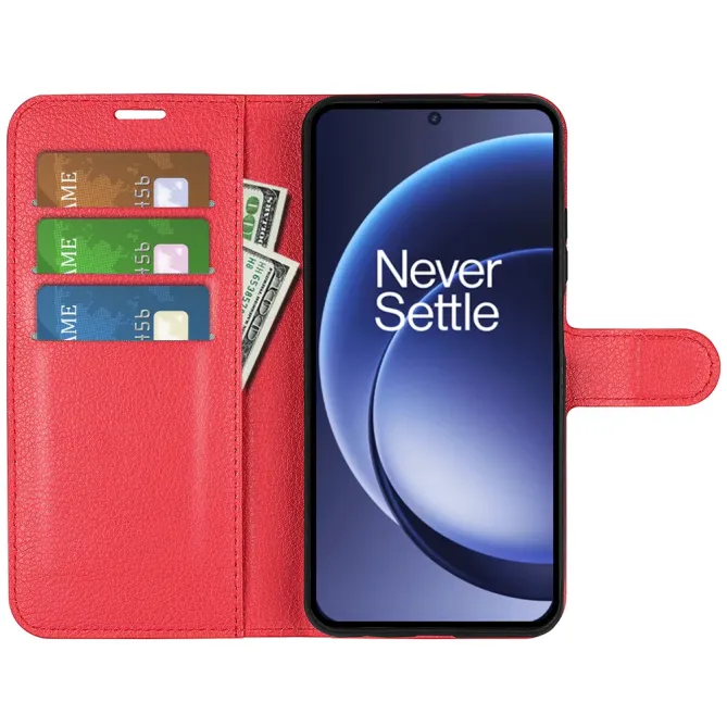 Housse OnePlus 15 portefeuille style cuir