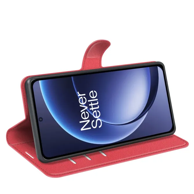 Housse OnePlus 15 portefeuille style cuir