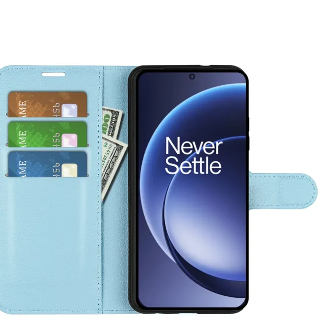Housse OnePlus 15 portefeuille style cuir