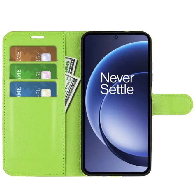 Housse OnePlus 15 portefeuille style cuir
