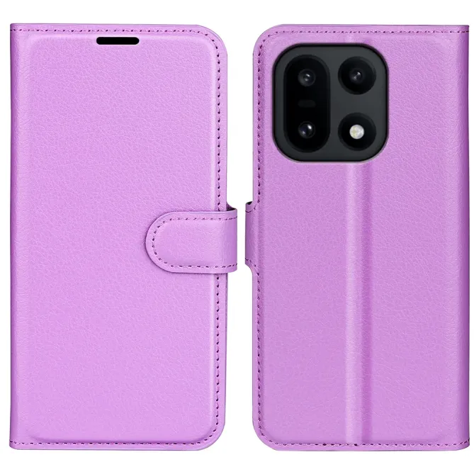 Housse OnePlus 15 portefeuille style cuir