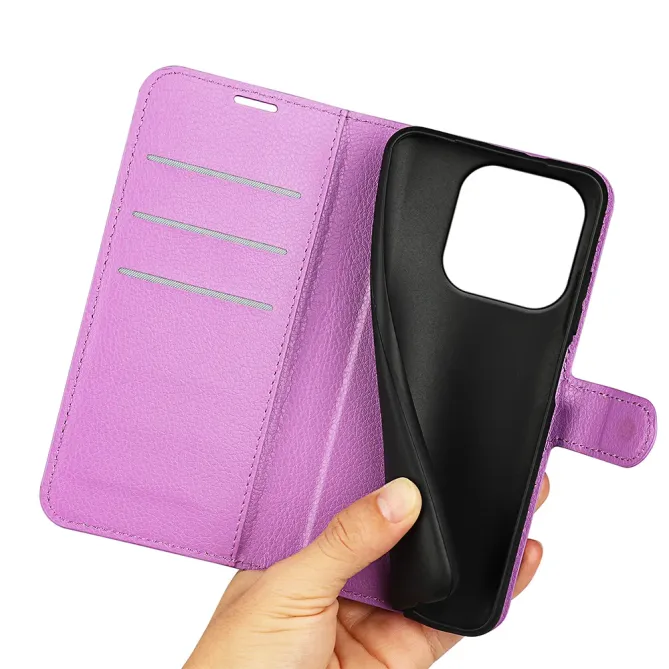 Housse OnePlus 15 portefeuille style cuir
