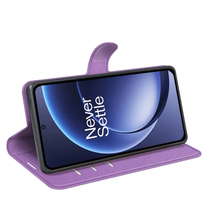 Housse OnePlus 15 portefeuille style cuir