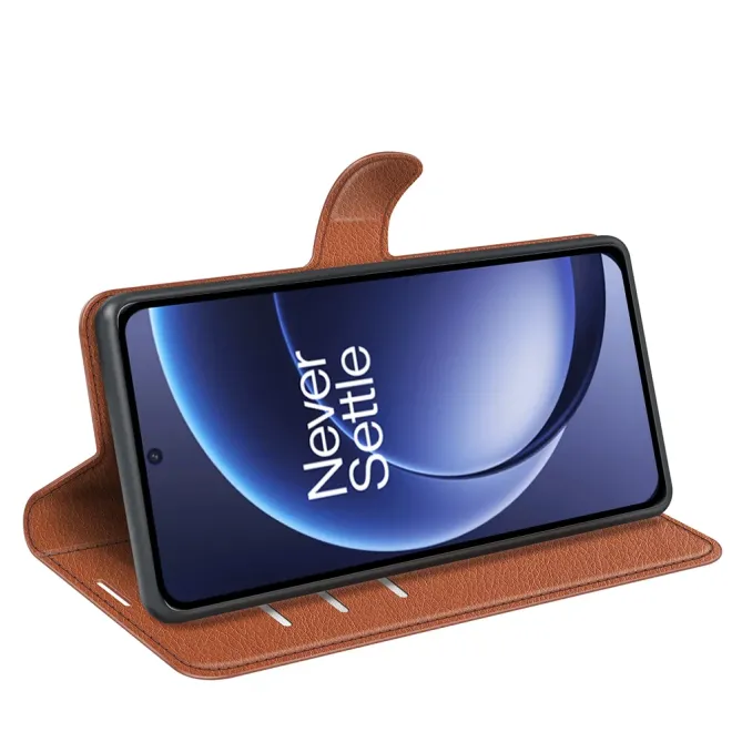 Housse OnePlus 15 portefeuille style cuir