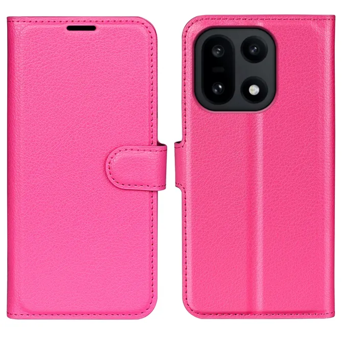 Housse OnePlus 15 portefeuille style cuir
