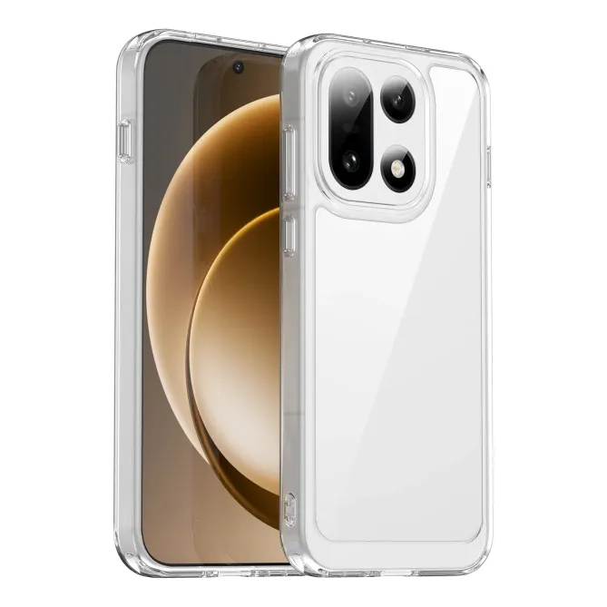 Coque transparente OnePlus 15 avec protection d'écran en verre trempé