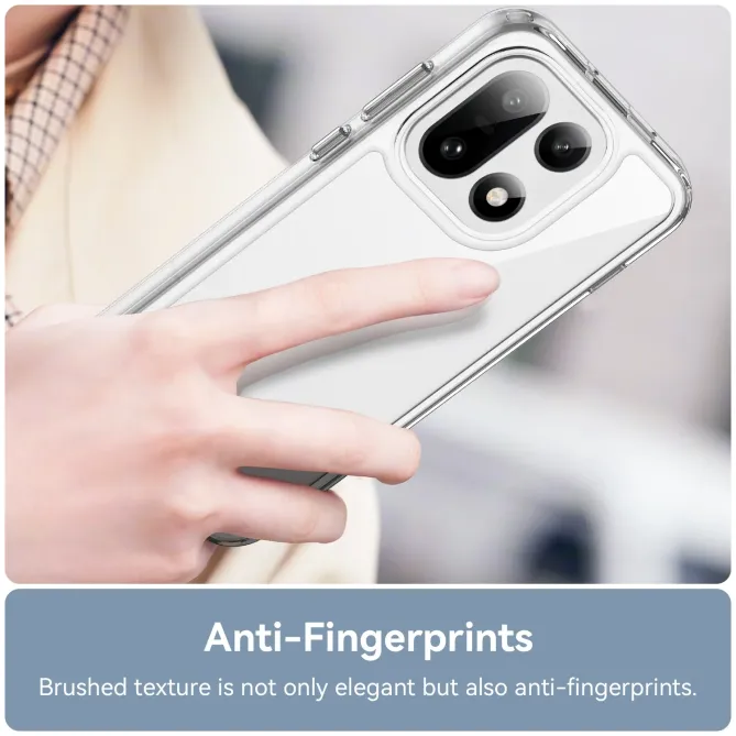 Coque transparente OnePlus 15 avec protection d'écran en verre trempé