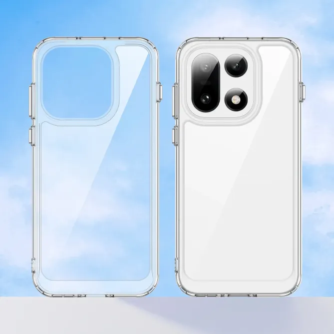 Coque transparente OnePlus 15 avec protection d'écran en verre trempé