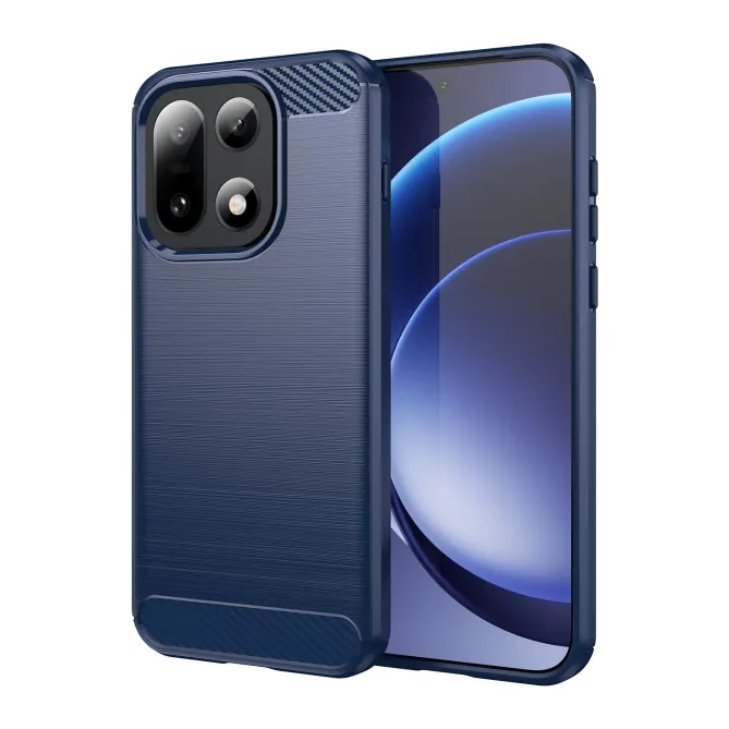 Coque OnePlus 15 flexible effet brossé avec verre trempé