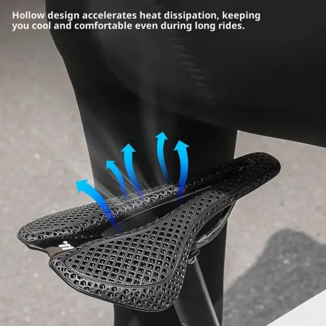 Selle vélo carbone impression 3D ultra-légère VTT route